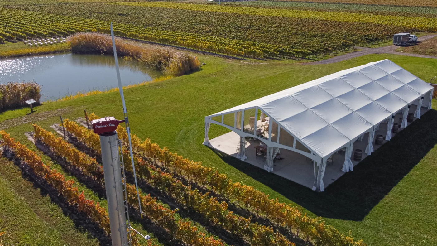 A winery wedding venue available for booking in Ontario