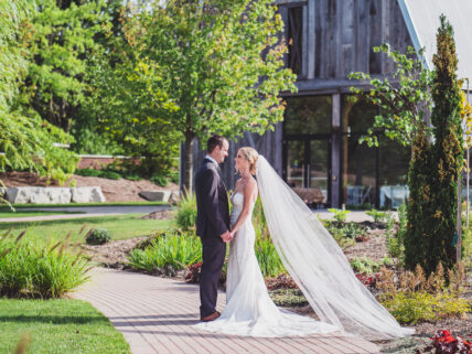 The Barn in The Gardens, one of the best wedding photography locations in Niagara