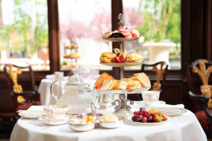 Enjoy tea during a corporate retreat at The Drawing Room