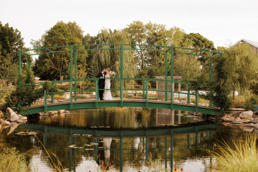 The Gardens at Pillar and Post. A wedding venue in Niagara on the Lake