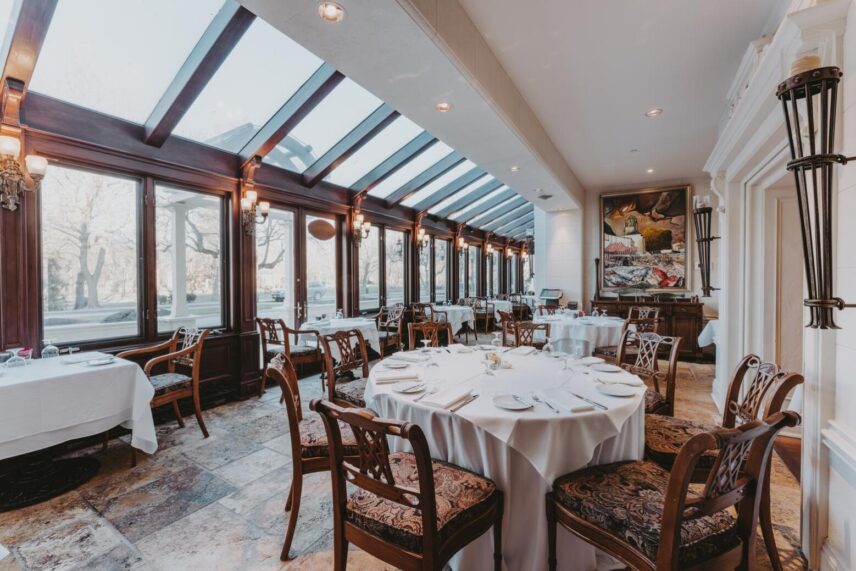 Thanksgiving dinner served at Noble Restaurant in Niagara-on-the-Lake.