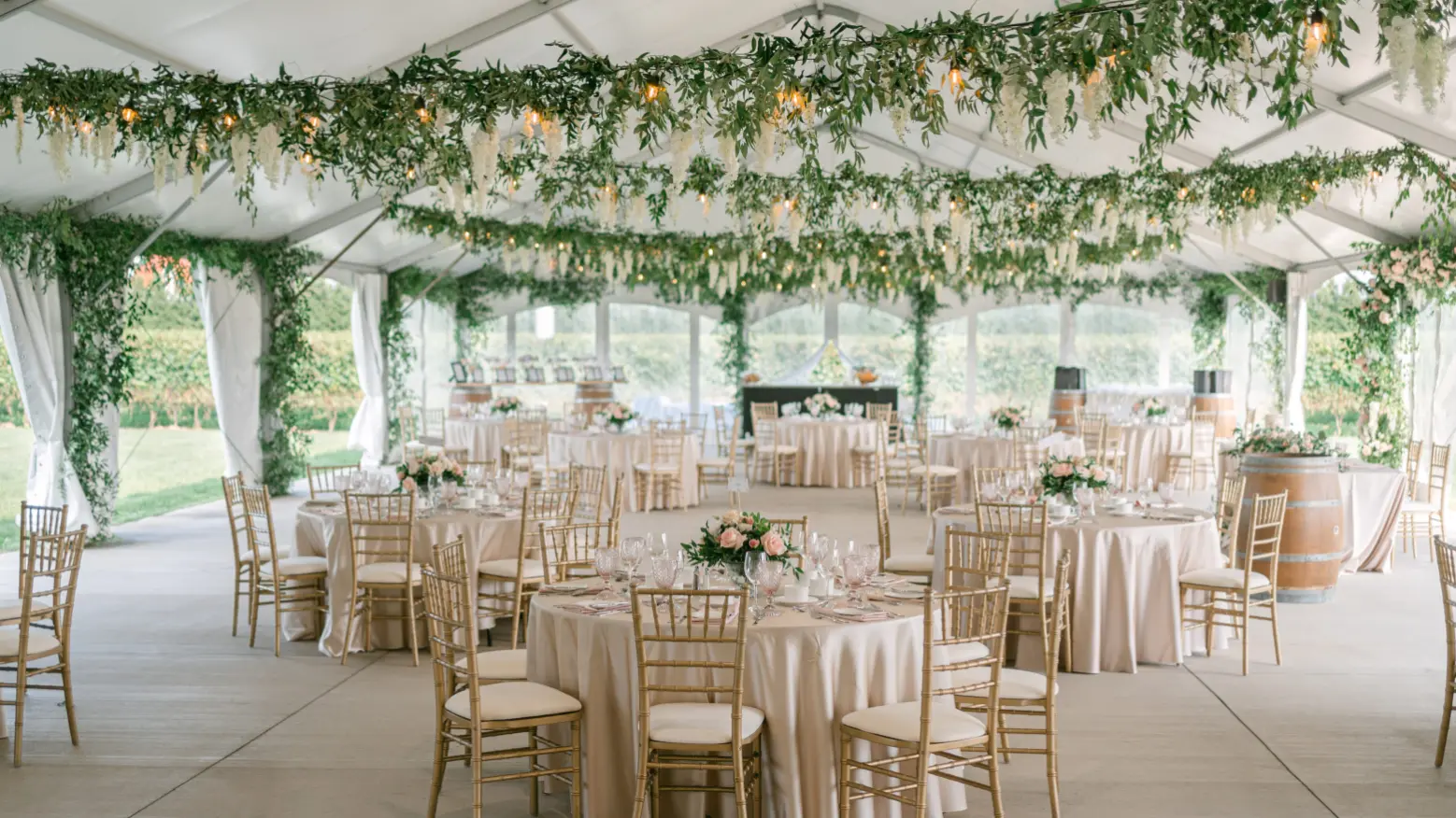 Décor Inspiration for Your Tented Wedding