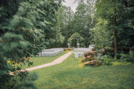 The Riverside Wedding Garden at Millcroft Inn