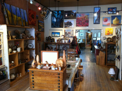 Dragonfly Arts, an art store in the Headwaters region