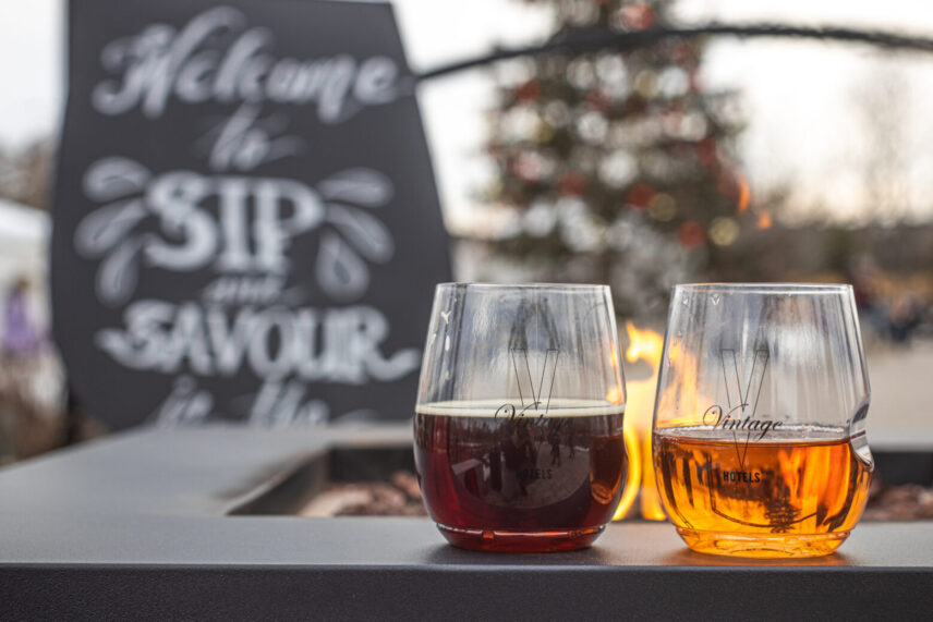 The Sip & Savour event in The Gardens at Pillar and Post.