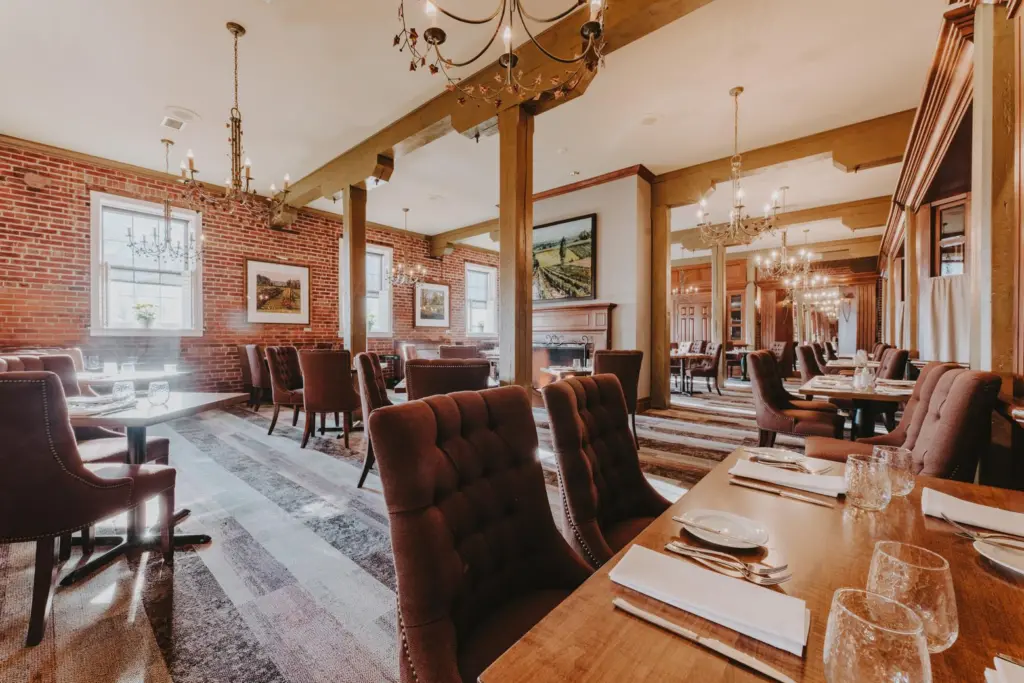 Farm-to-table dining experience at the Cannery Restaurant in Niagara-on-the-Lake.
