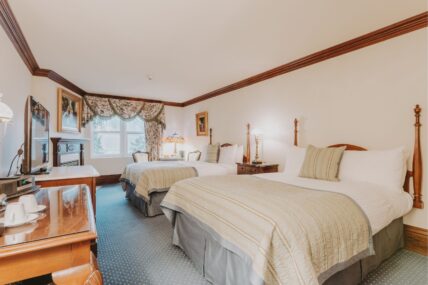 Premium Guest Room with Two Beds at Prince of Wales in Niagara-on-the-Lake, Ontario.