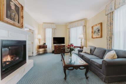 Prince of Wales Hotel Suite Seating Area in Niagara-on-the-Lake
