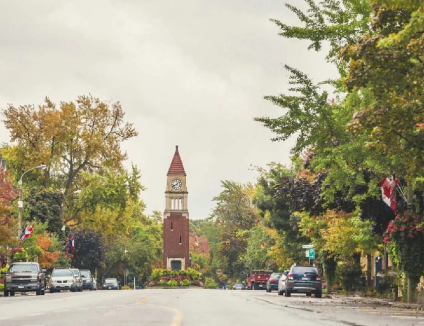 The streets of Old Town Niagara-on-the-Lake, Ontario.