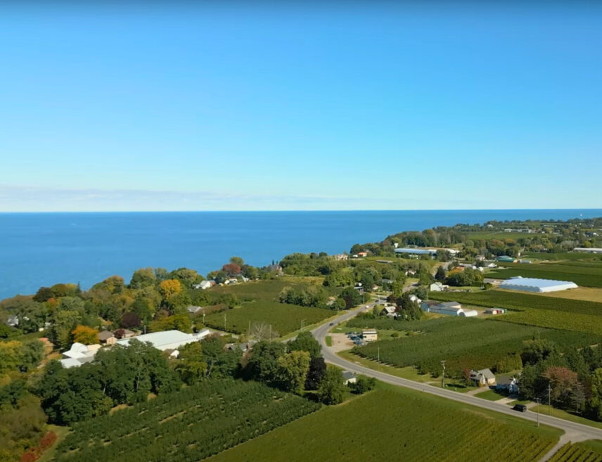Local farms and orchards in Niagara-on-the-Lake, Ontario.