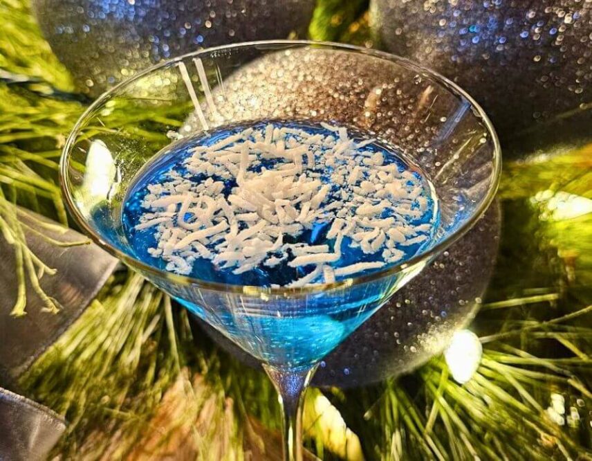 Snowball Cocktail - Millcroft Inn & Spa in Niagara-on-the-Lake, Ontario.