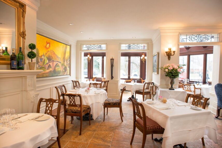 Christmas dining at Noble Restaurant in Niagara-on-the-Lake