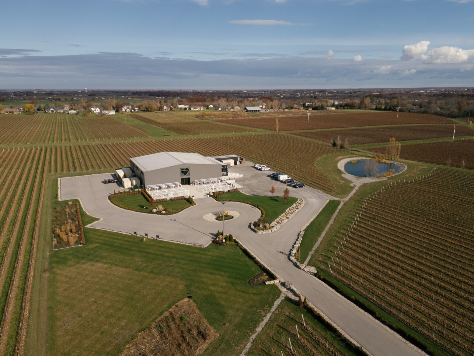 AMO Estate Winery in Niagara-on-the-Lake, Ontario.