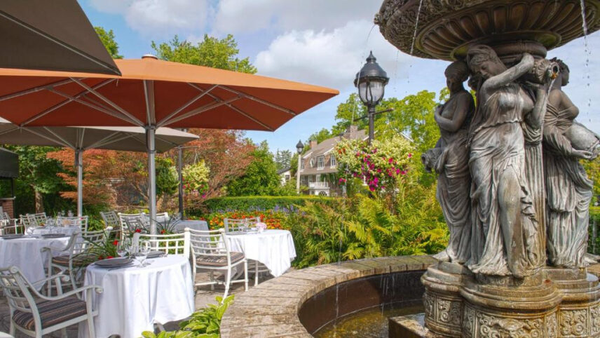 Enjoy the best patios in Niagara on the Lake at Vintage Hotels