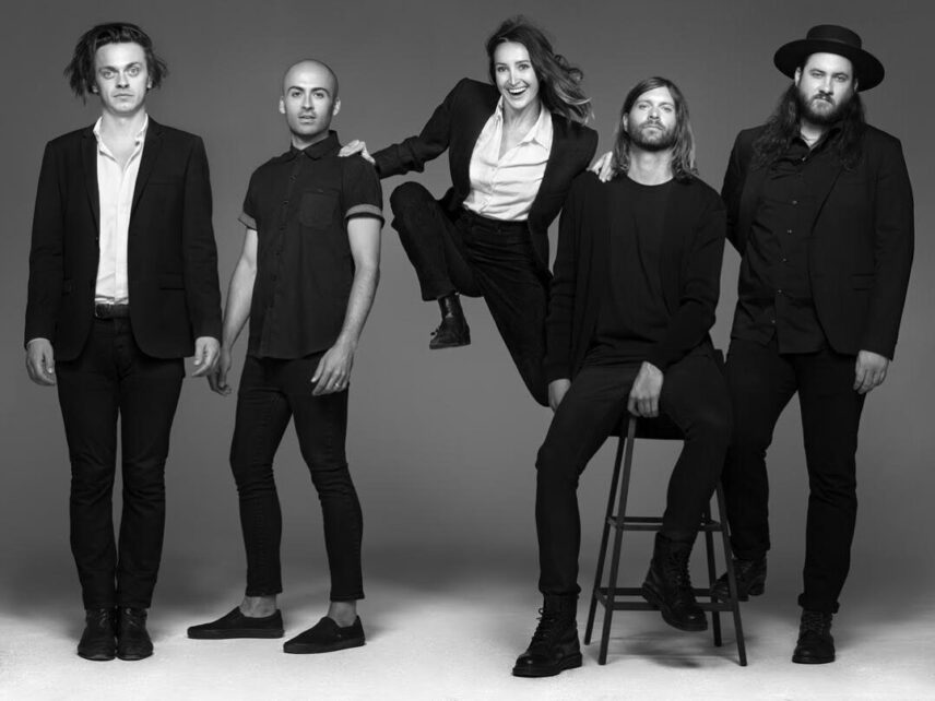 July Talk, performing group at the Jackson-Triggs Summer Concert Series.