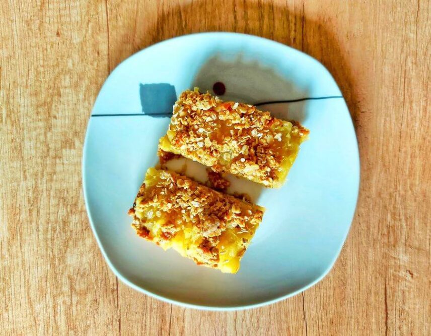 Peach bars recipe