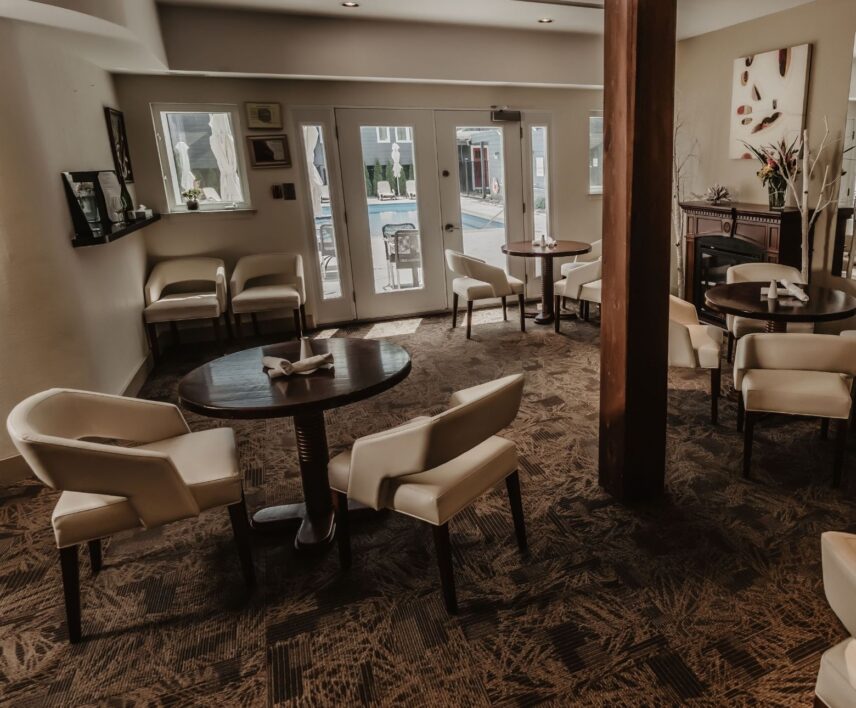 The Spa Café at Millcroft Inn & Spa in Caledon, Ontario.