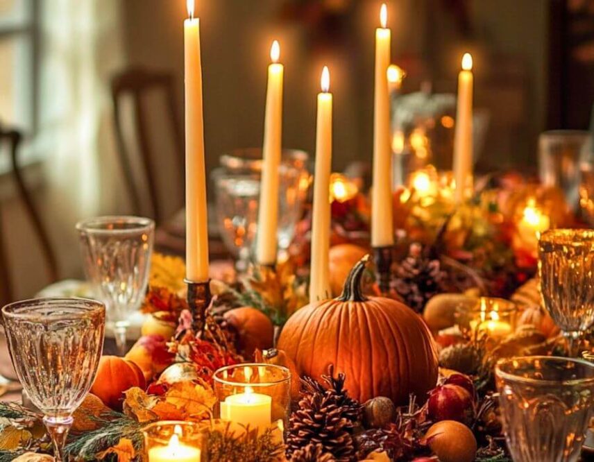 Rustic Pumpkin Centerpiece DIY