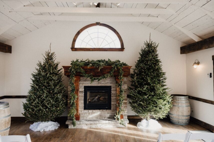 The Vineyard Retreat wedding reception space in Jordan, Ontario