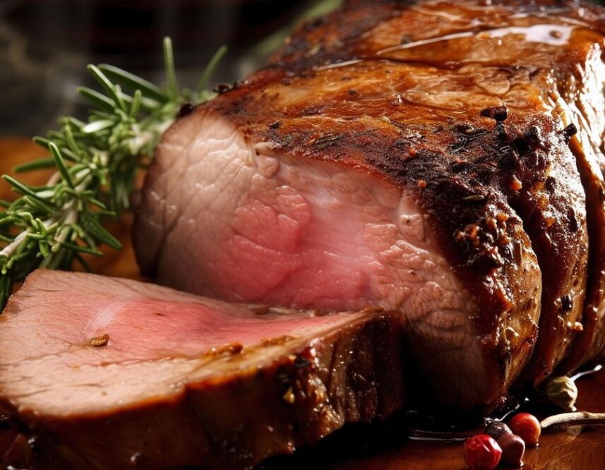 Executive Chef Nicolas Petitjean’s roasted leg of lamb recipe.