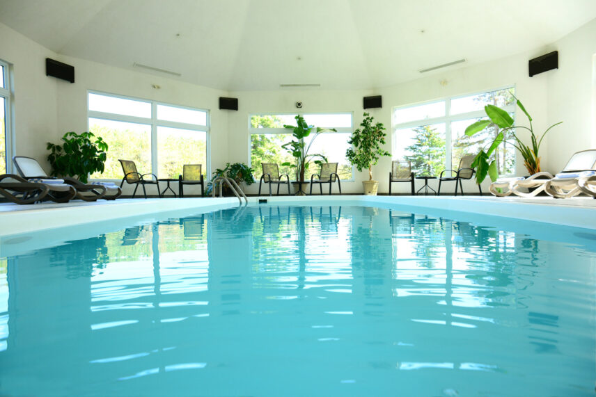 Indoor pool at Millcroft Inn & Spa in Caledon, Ontario