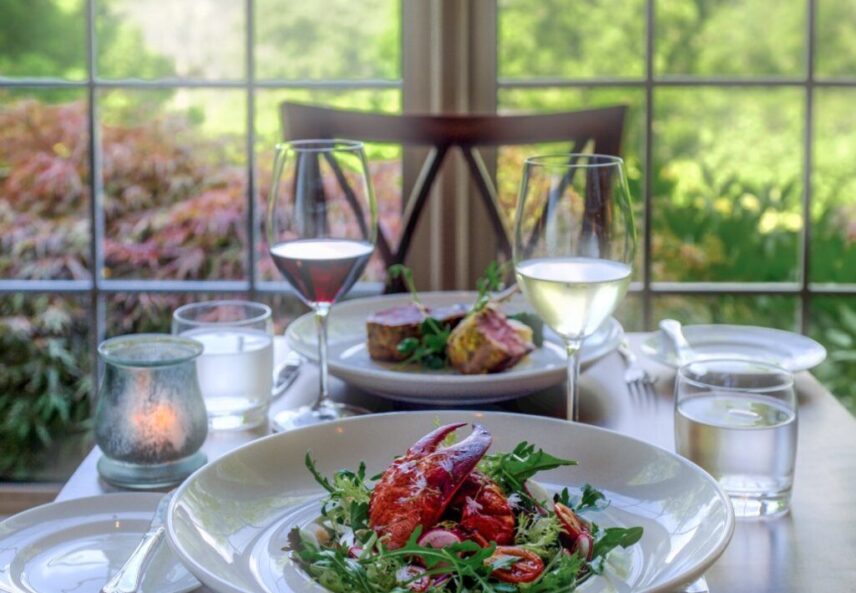 Elegant farm-to-table dining at Inn On The Twenty Restaurant in Jordan, Ontario