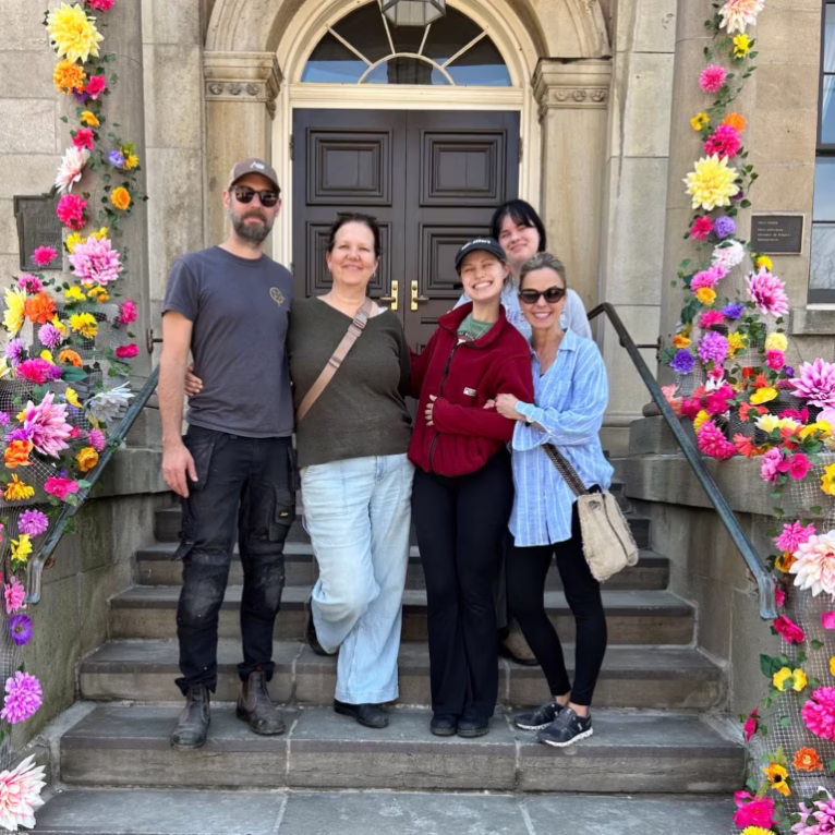 Fête Events team designing floral installations for Niagara-on-the-Lake In Bloom