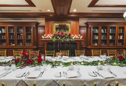 Wedding reception at Prince of Wales Hotel