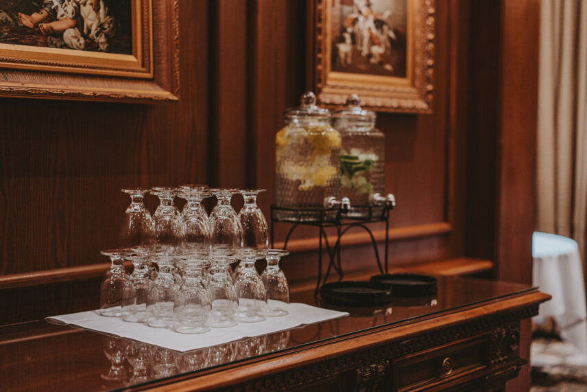 Olde Library meeting room at Pillar and Post set for strategy session