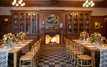 Olde Library wedding space at Pillar and Post