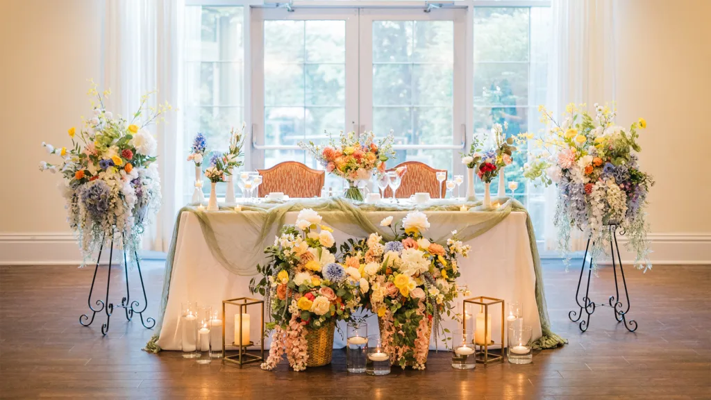 Imperial Ballroom wedding venue at Queen’s Landing