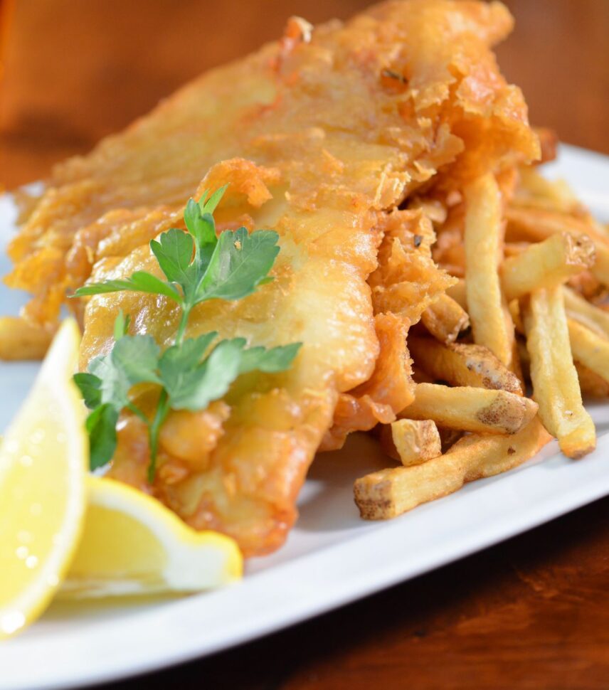 Jordan House Tavern's Fish & Chips Special available Thursday after 5:00 pm