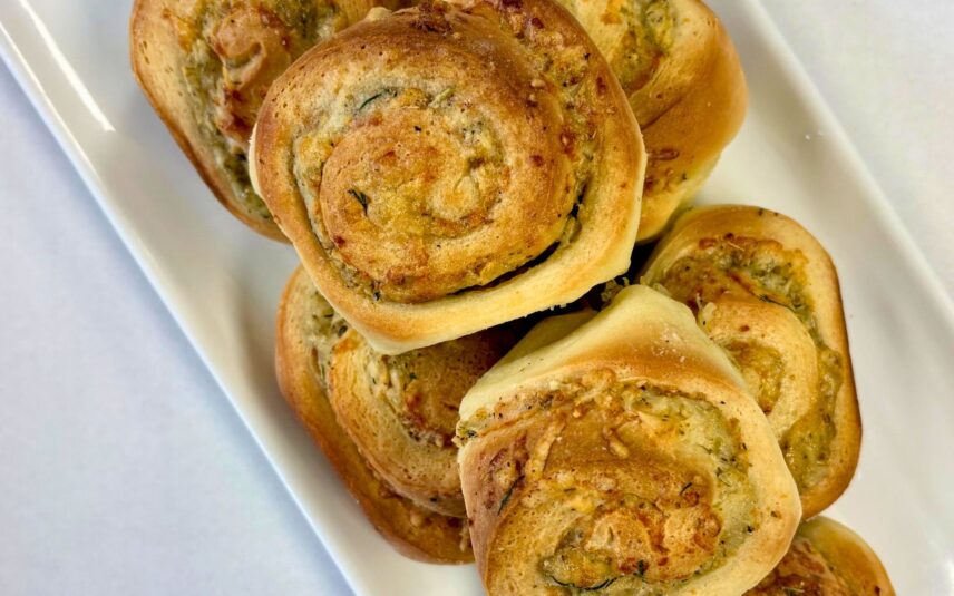 Fresh Herb and Garlic Rolls Recipe, perfect for Summer baking
