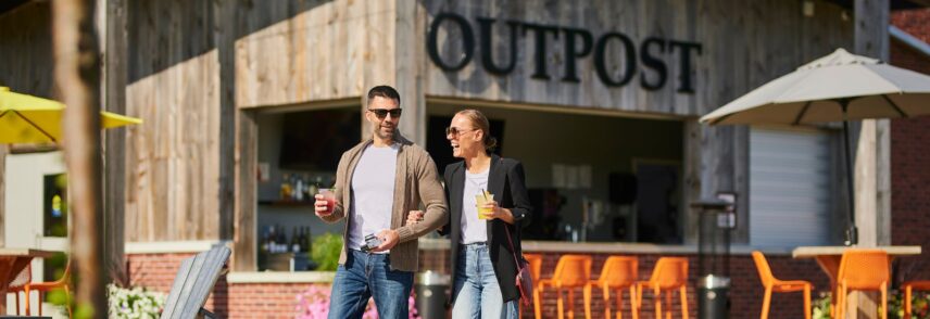 Sip and Savour Getaway July with Vintage Hotels in The gardens at Pillar and Post