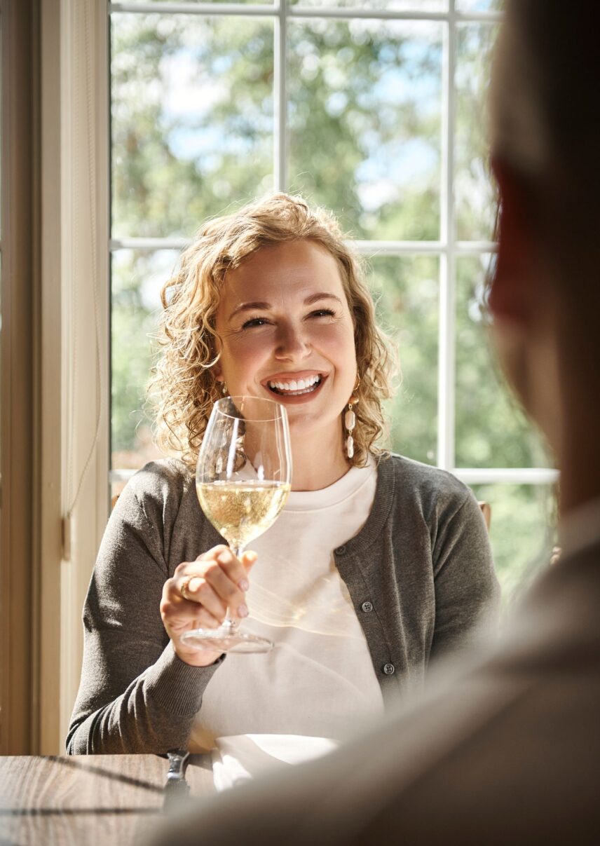 Sip on local wine at Inn On The Twenty Restaurant in Jordan Village