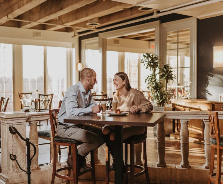 Delicious dining and stunning views at Inn On The Twenty Restaurant in Jordan Village.