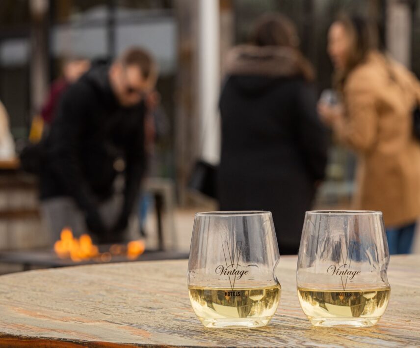 Local wines and delicious food at the Sip and Savour event in Niagara-on-the-Lake.