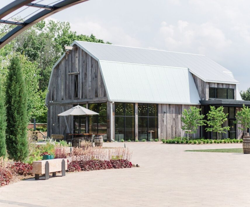 The Barn in the Gardens at Pillar and Post in Niagara-on-the-Lake.