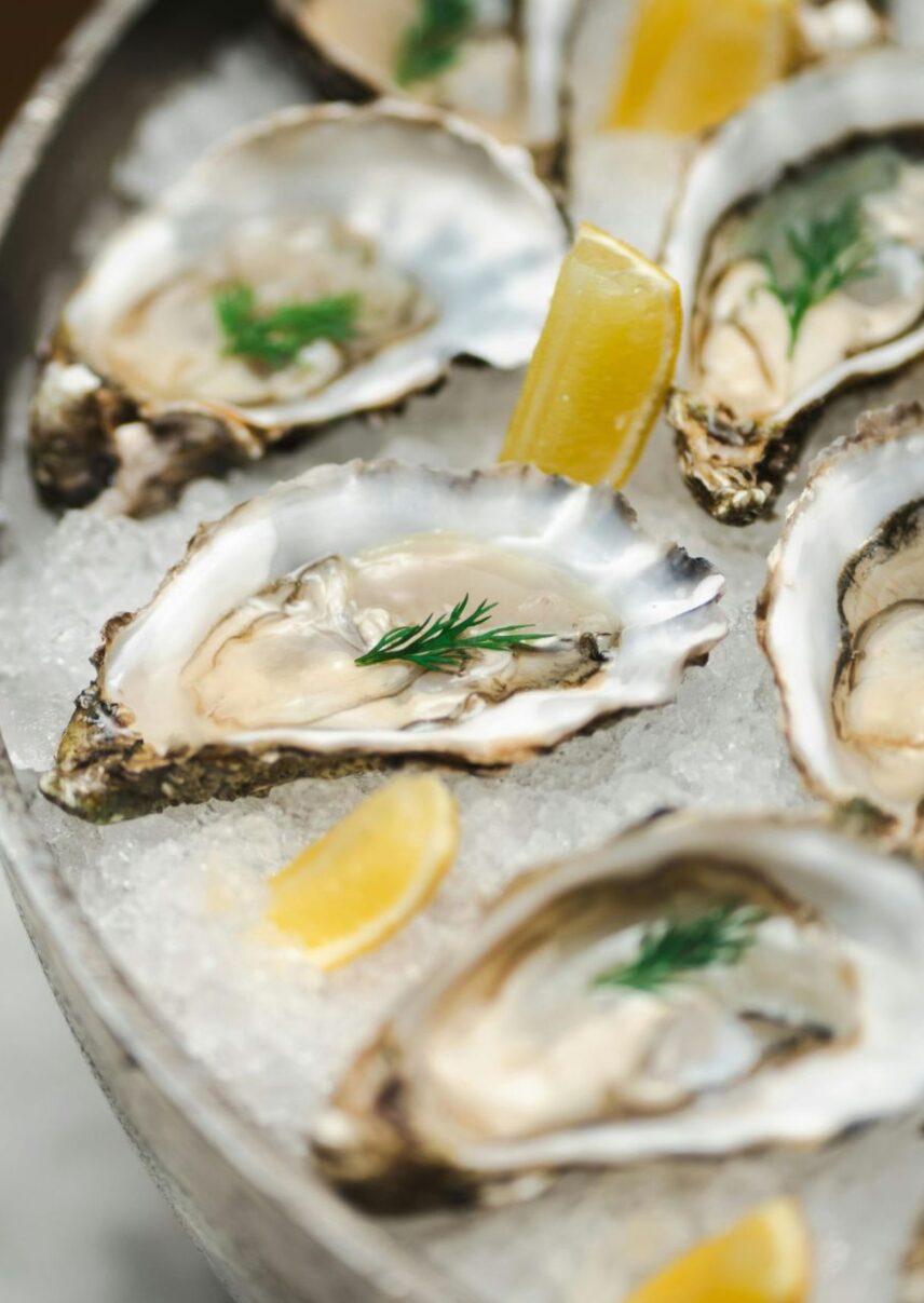Oyster Bar at Bacchus Lounge in Niagara-on-the-Lake.